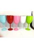6 Pcs Multi Colour High Quality Plastic Juice Glass, G048